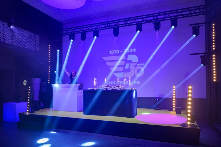 services de location d'événement