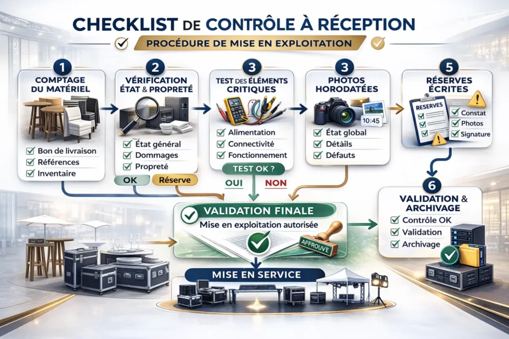 location de matériel événementiel
